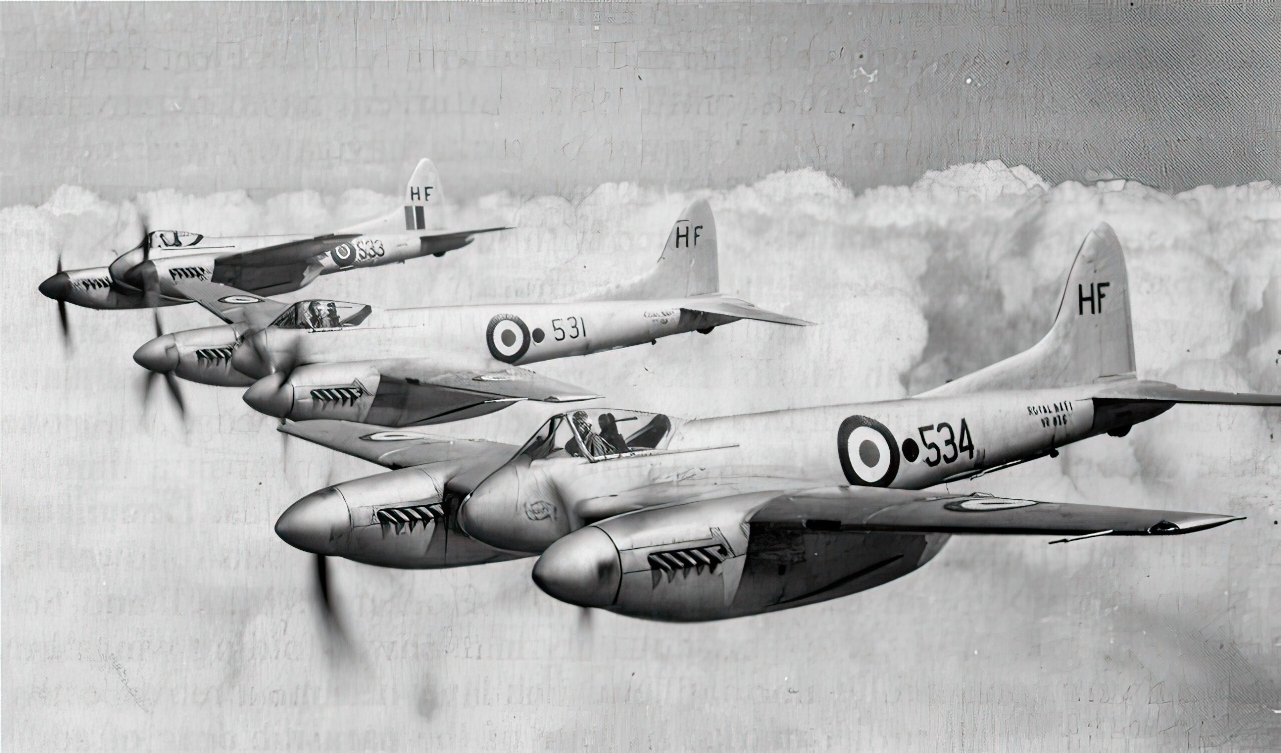 De Havilland sea Hornet F Mk 20s