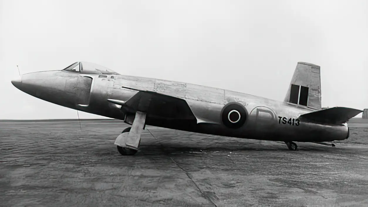 The second Supermarine Type 398 Attacker (serial TS413)