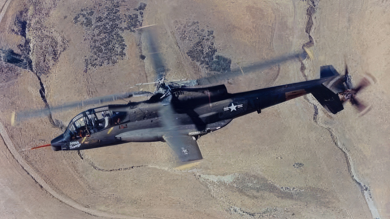 AH-56 Cheyenne Flight Testing