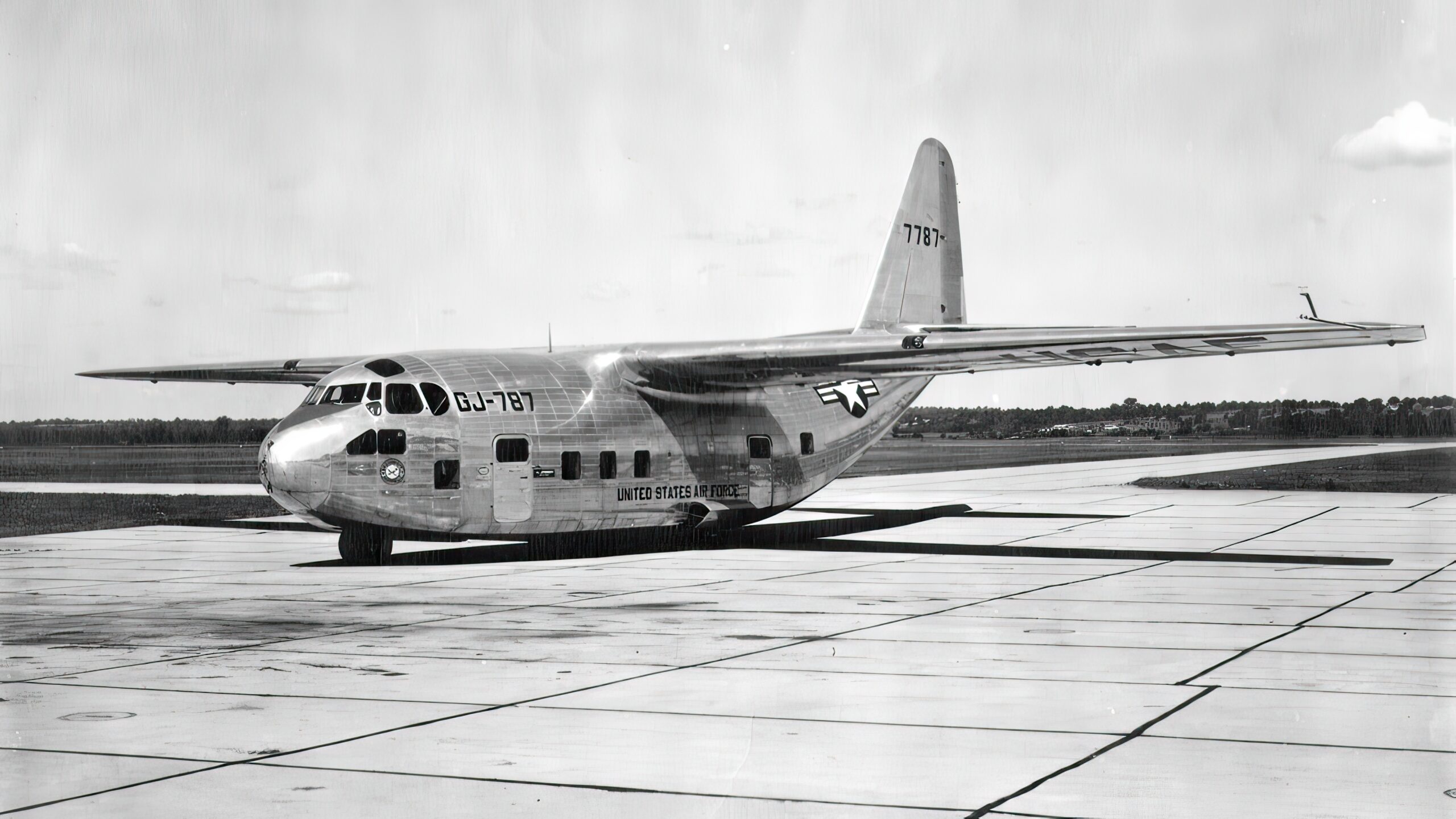 XC-123A prototype