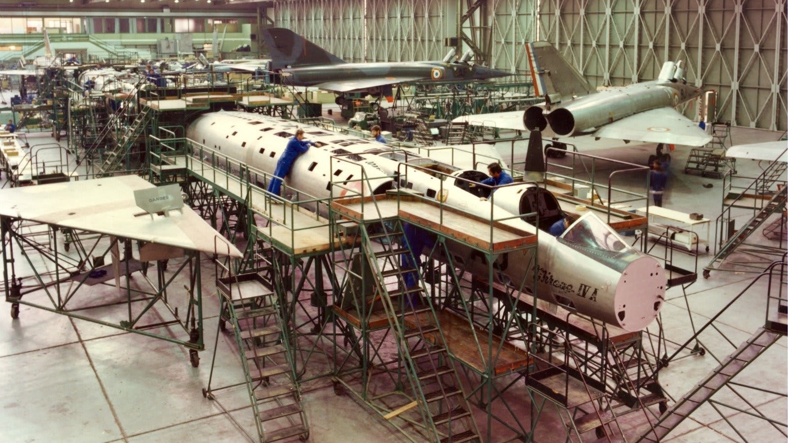 Mirage IV Production line