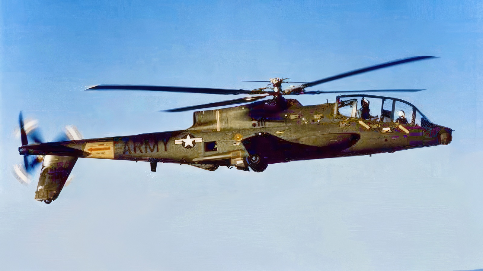 AH-56 Cheyenne in flight