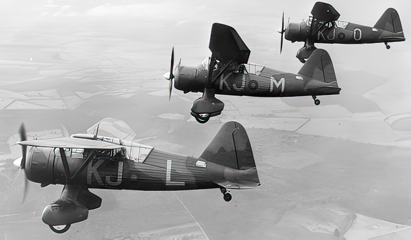Westland Lysander airplanes during WWII