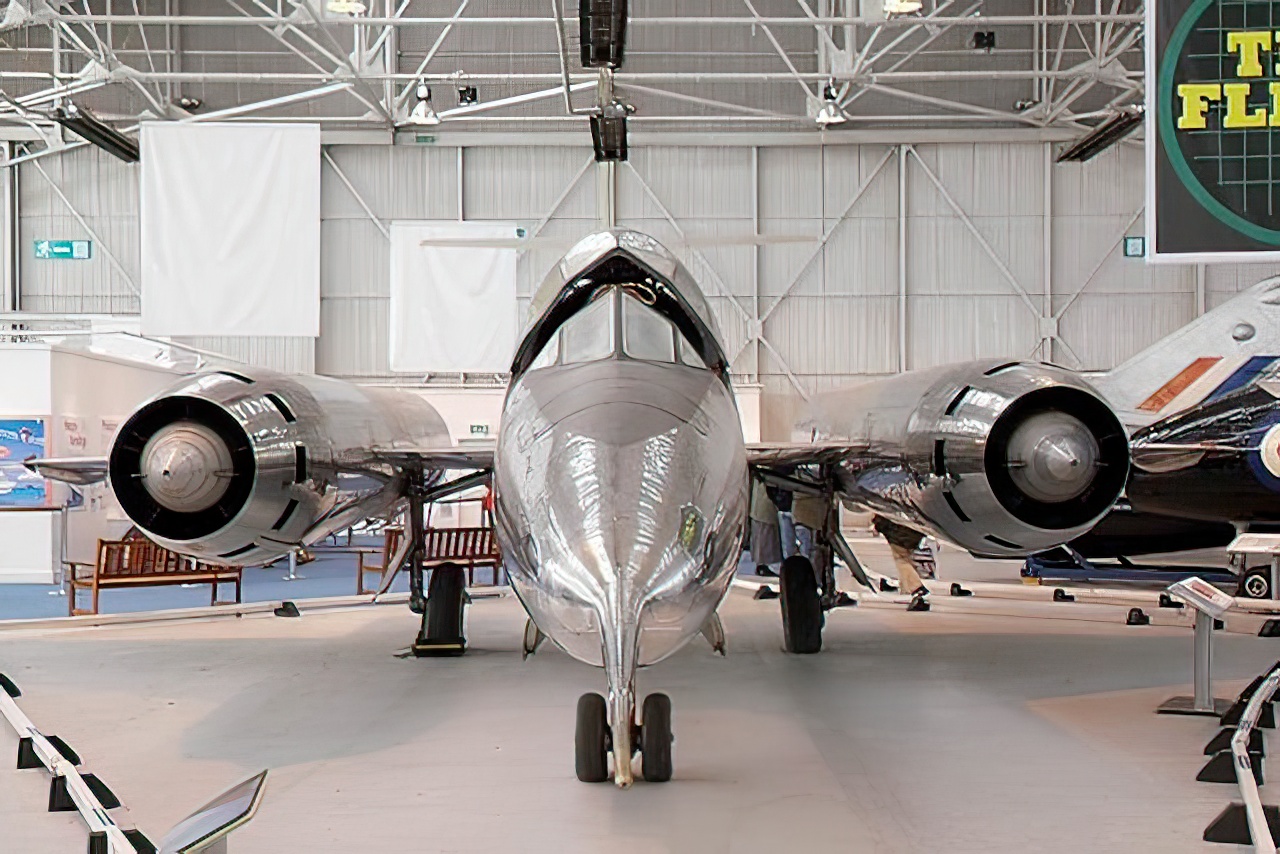 Bristol 188 at the RAF Museum, Cosford
