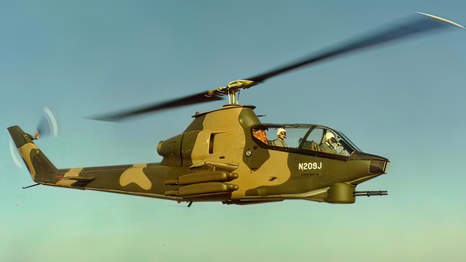 Bell AH-1 Cobra in flight