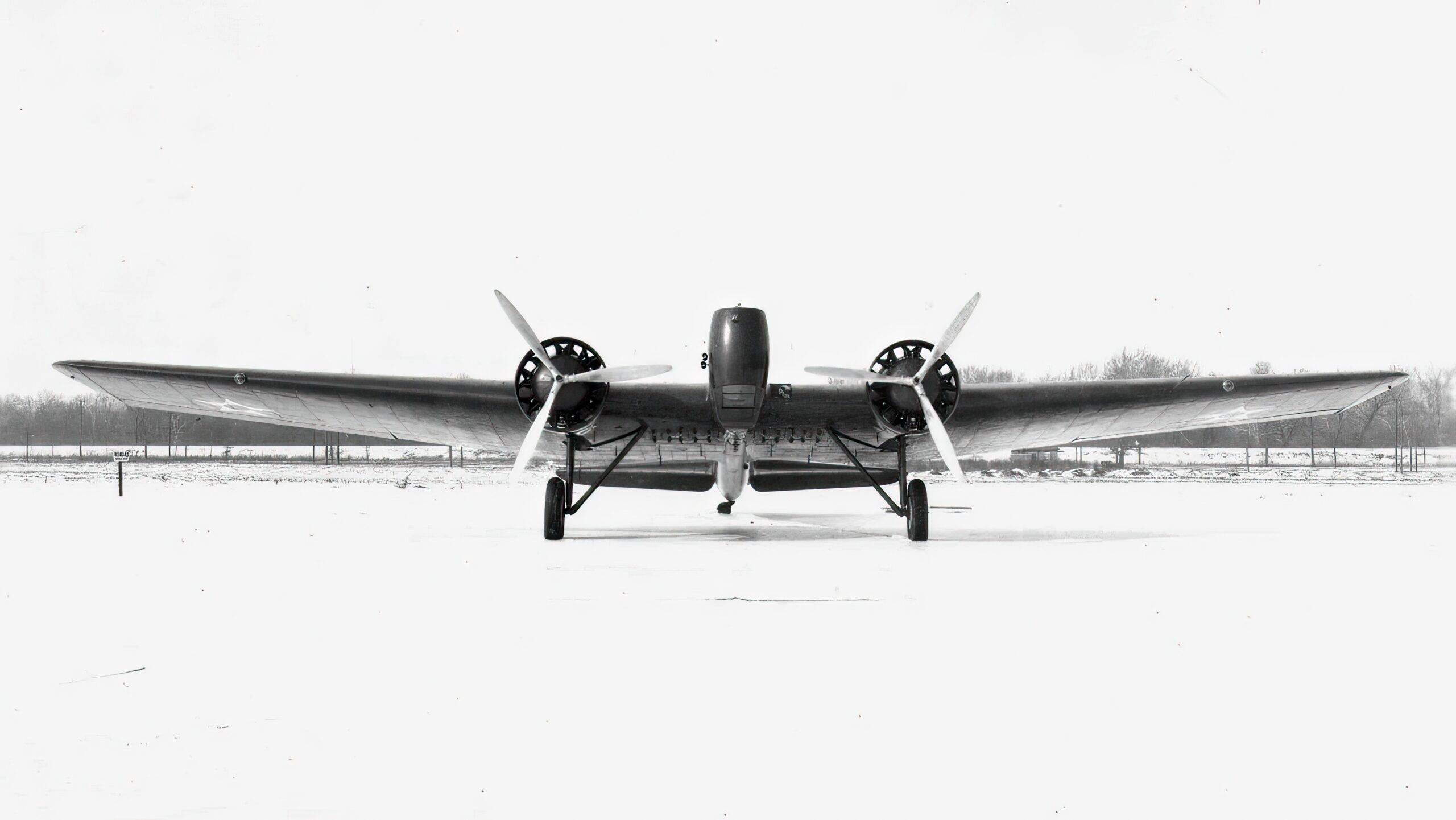 Boeing Y1B-9A front view