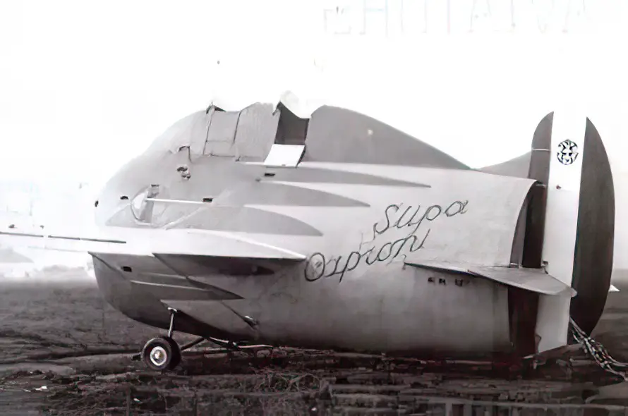 Caproni Stipa experimental aircraft