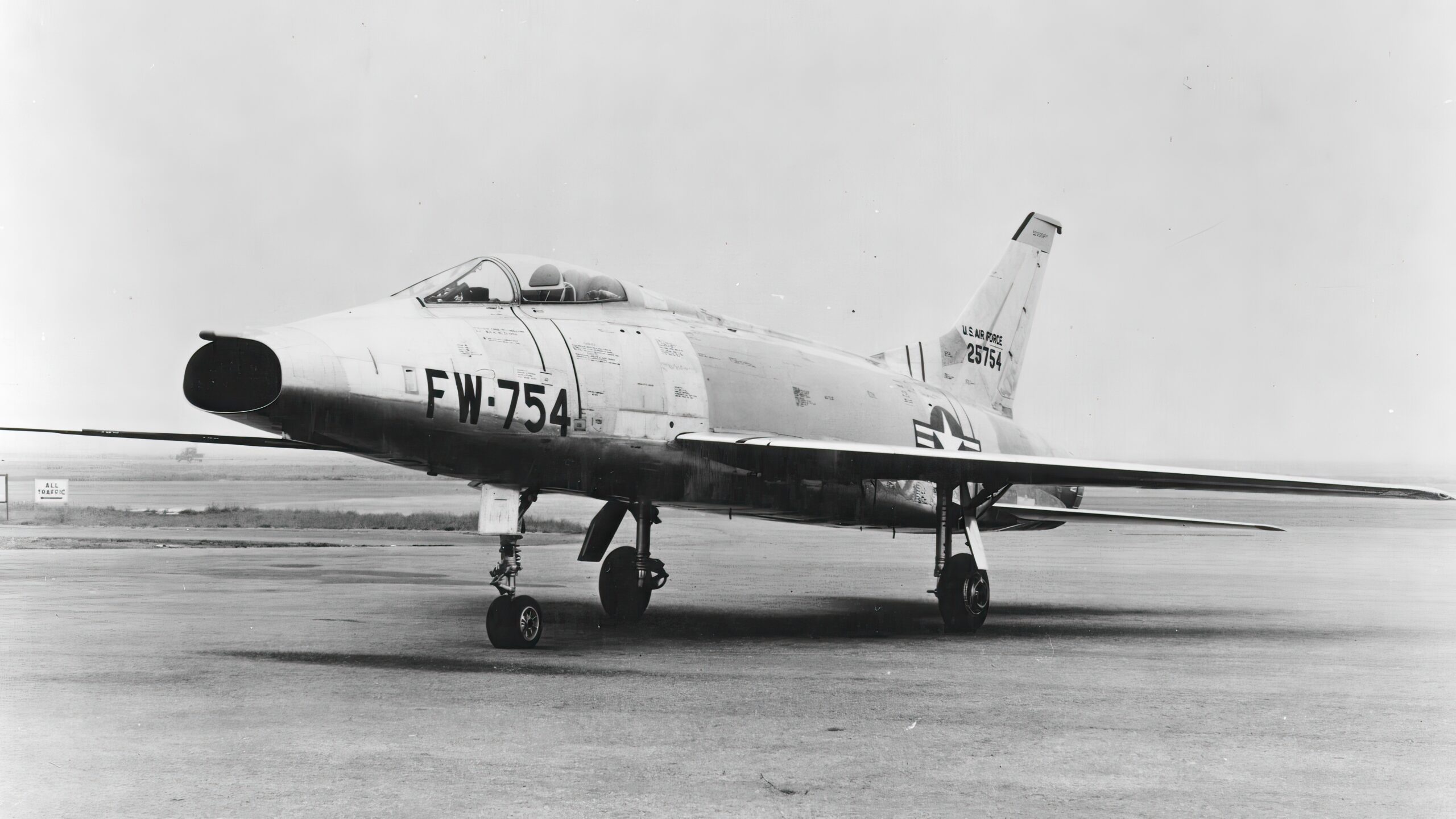 U.S. Air Force North American YF-100A Super Sabre