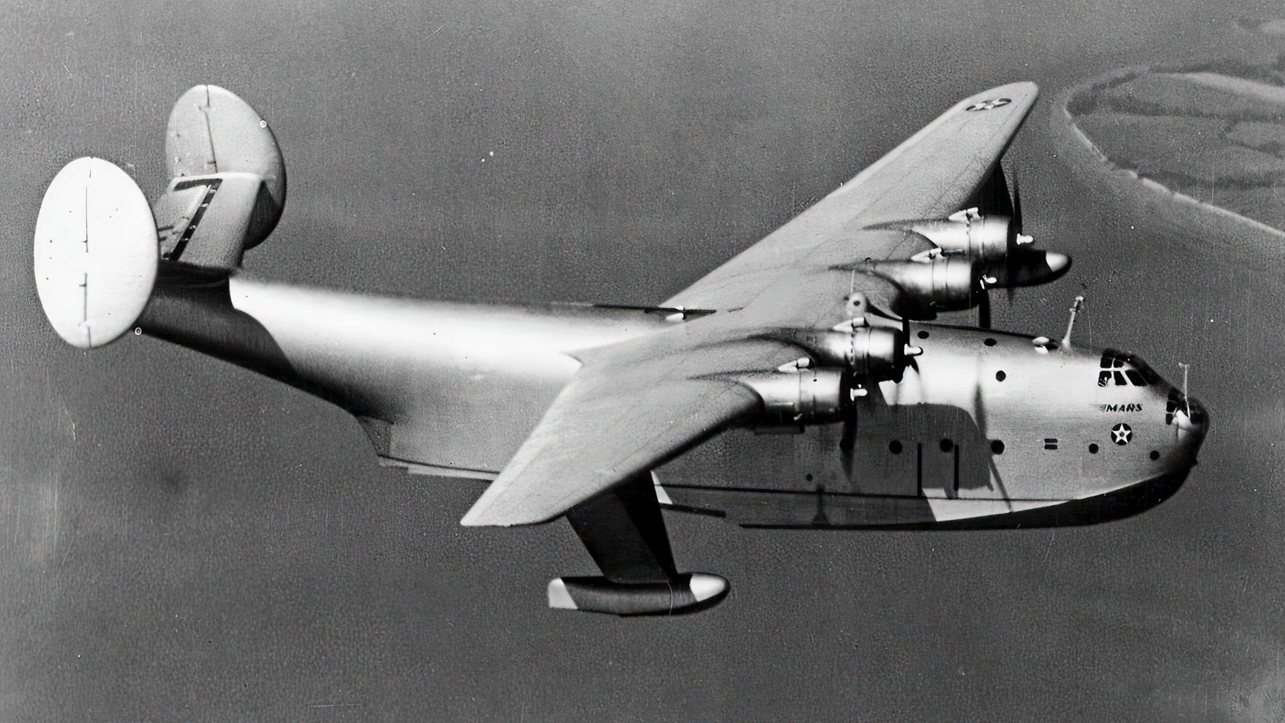 The prototype XPB2M-1 Mars, 1942