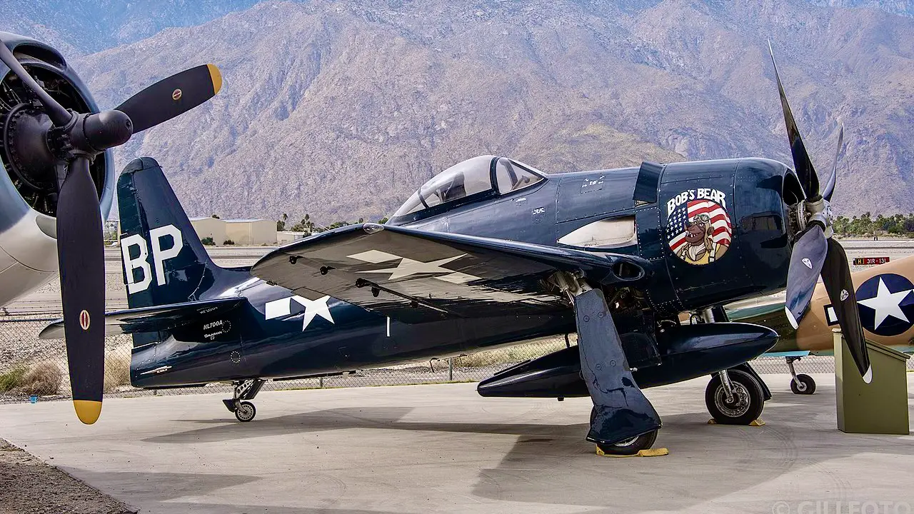 Grumman F8F Bearcat, Palm Springs Air Museum
