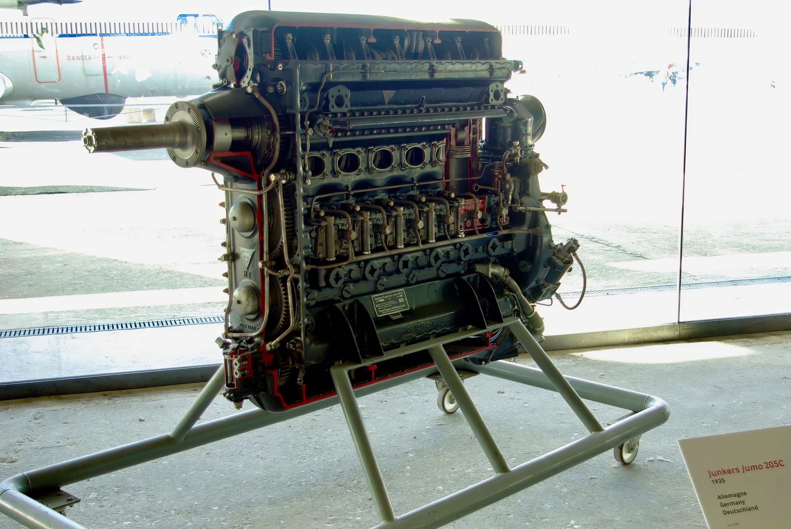 Junkers Jumo 205 engine 