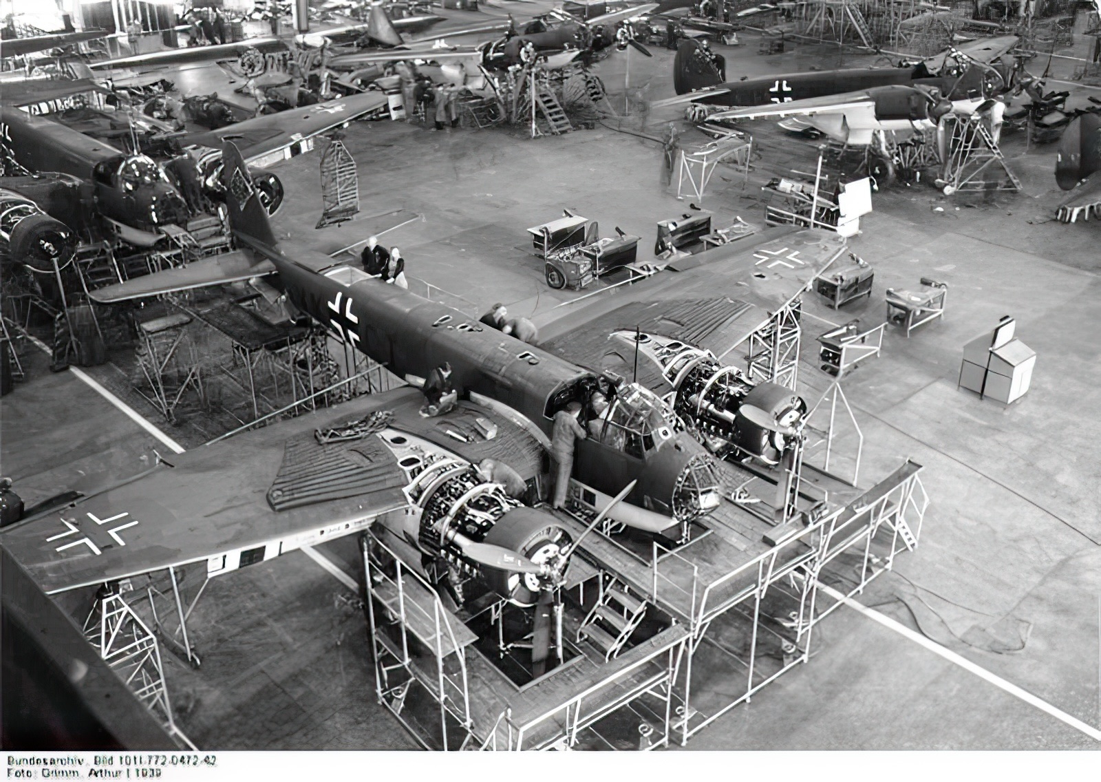 Junkers Ju 88 production 