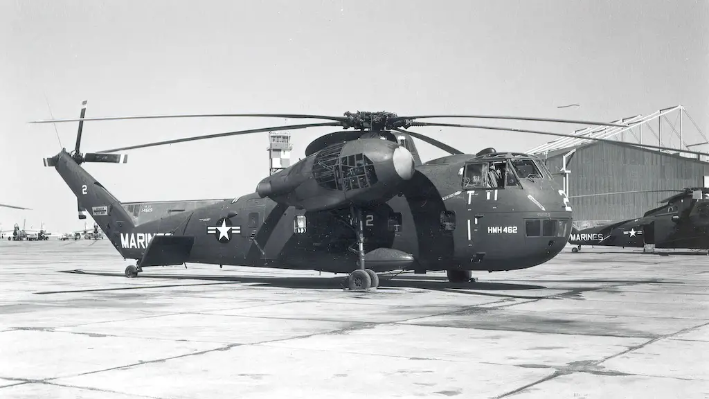 CH-37, HMH 462, Yuma, 1963