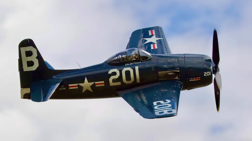 Grumman F8F-2P Bearcat G-RUMM N700HL of the Fighter Collection, based at Duxford, Cambridgeshire, UK