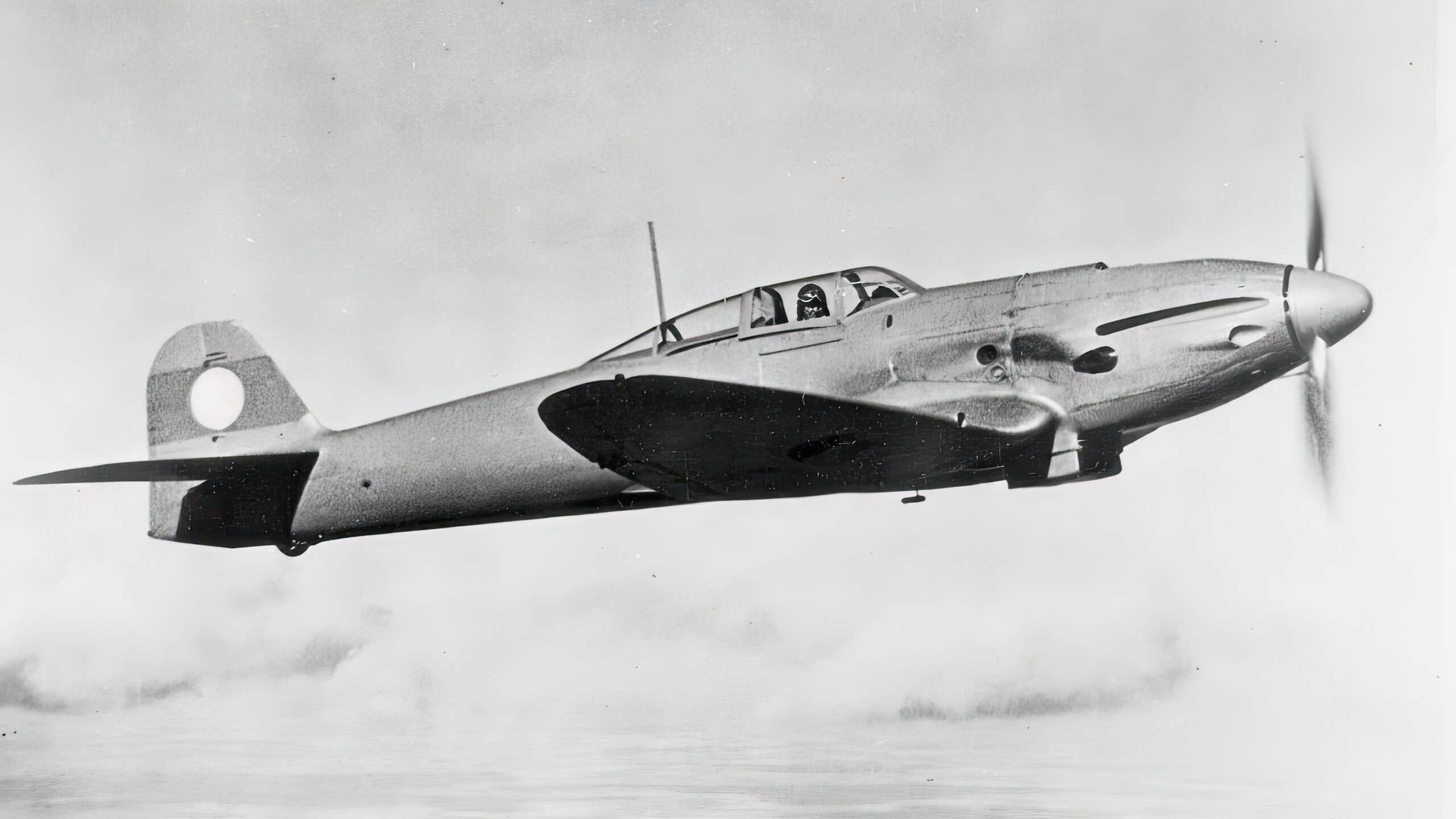 Heinkel He 112 in Flight