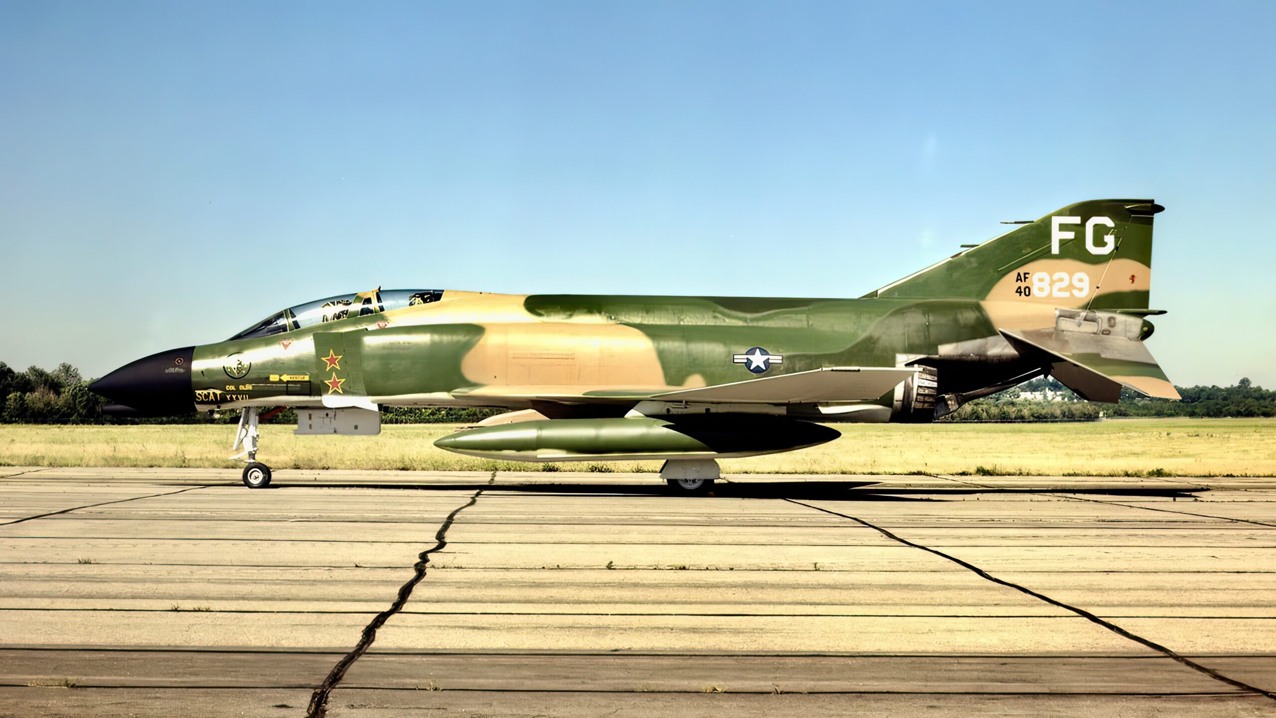U.S. Air Force McDonnell F-4C-24-MC Phantom II (s/n 64-0829) at the National Museum of the United States Air Force
