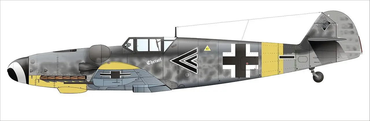 Bf 109 G-6, Stab II/JG52, Gerhard Barkhorn, November 1943