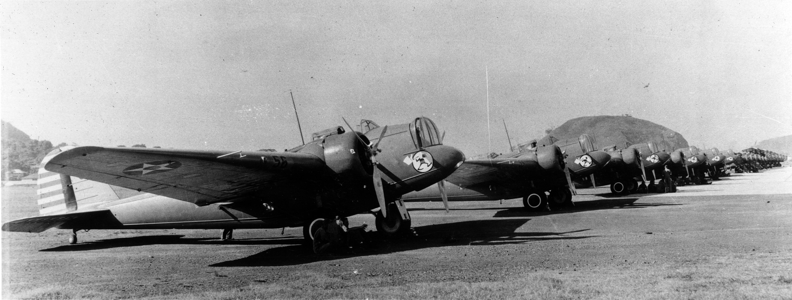 25th Bombardment Squadron B-10s