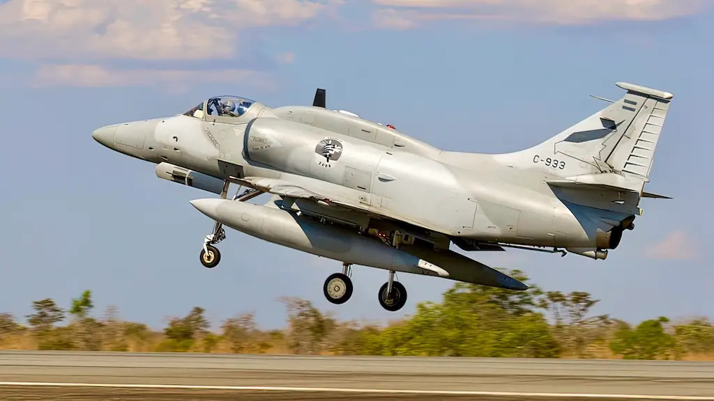 A-4AR Fightinghawk of the Argentinian Air Force