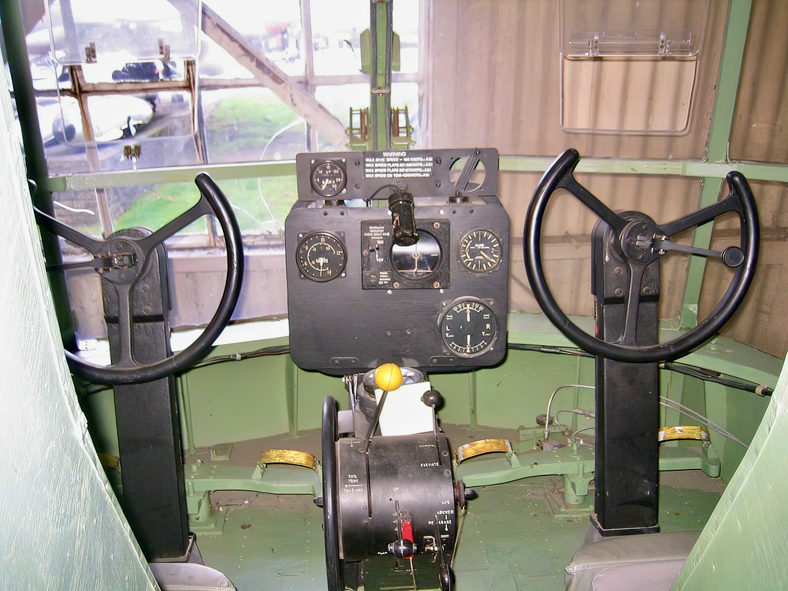 Airspeed Horsa cockpit