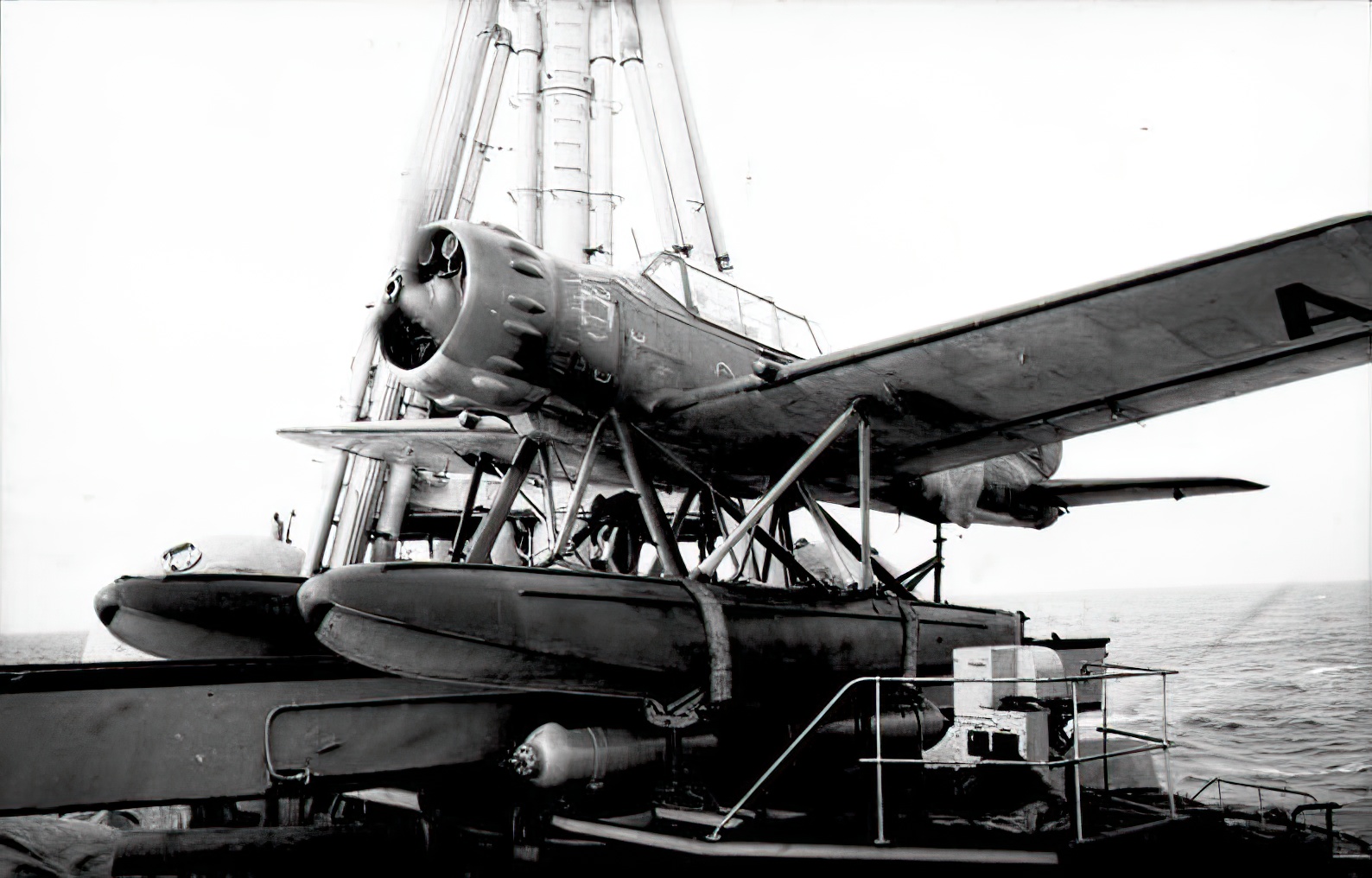 Arado Ar 196 with catapult
