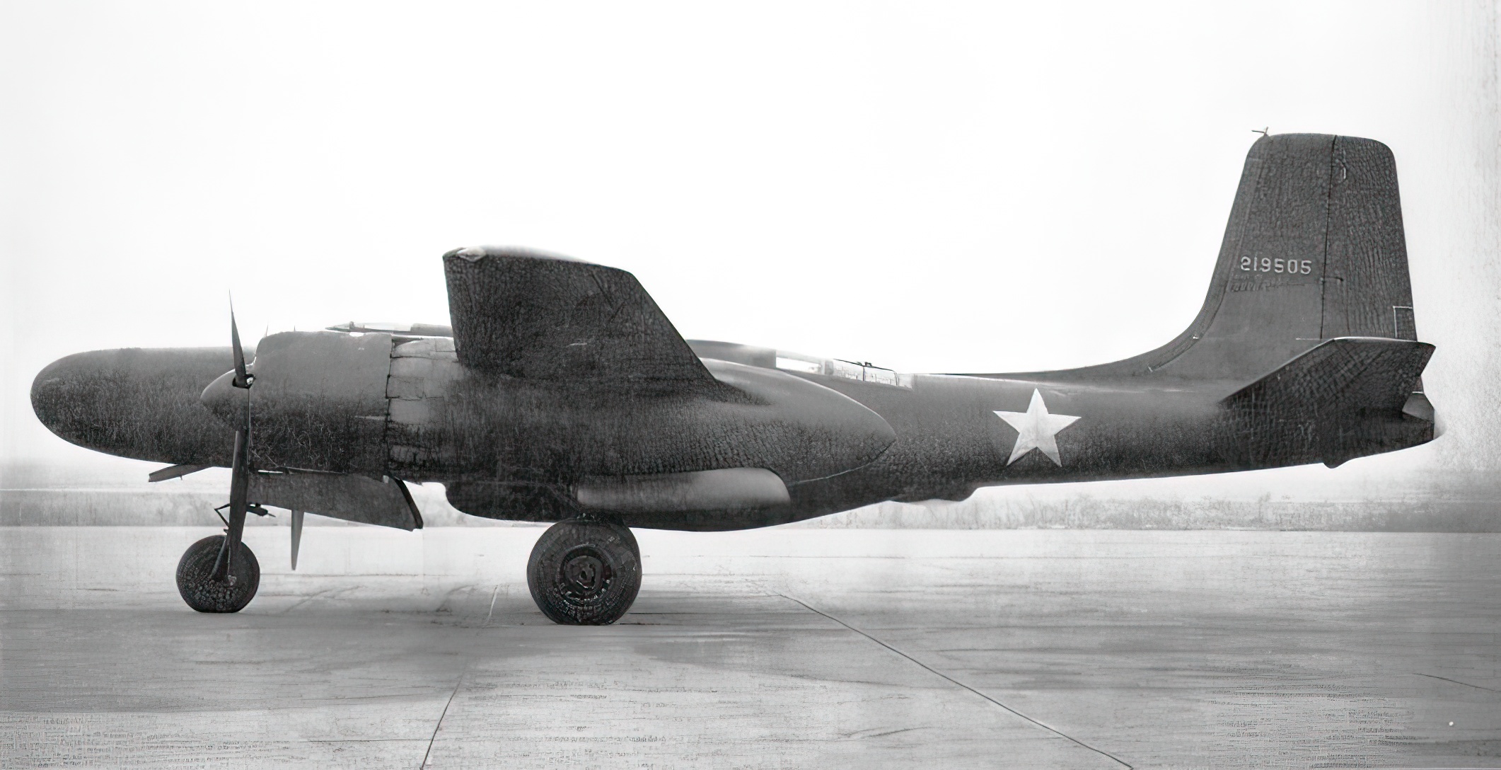 Prototype of proposed night fighter version of A-26