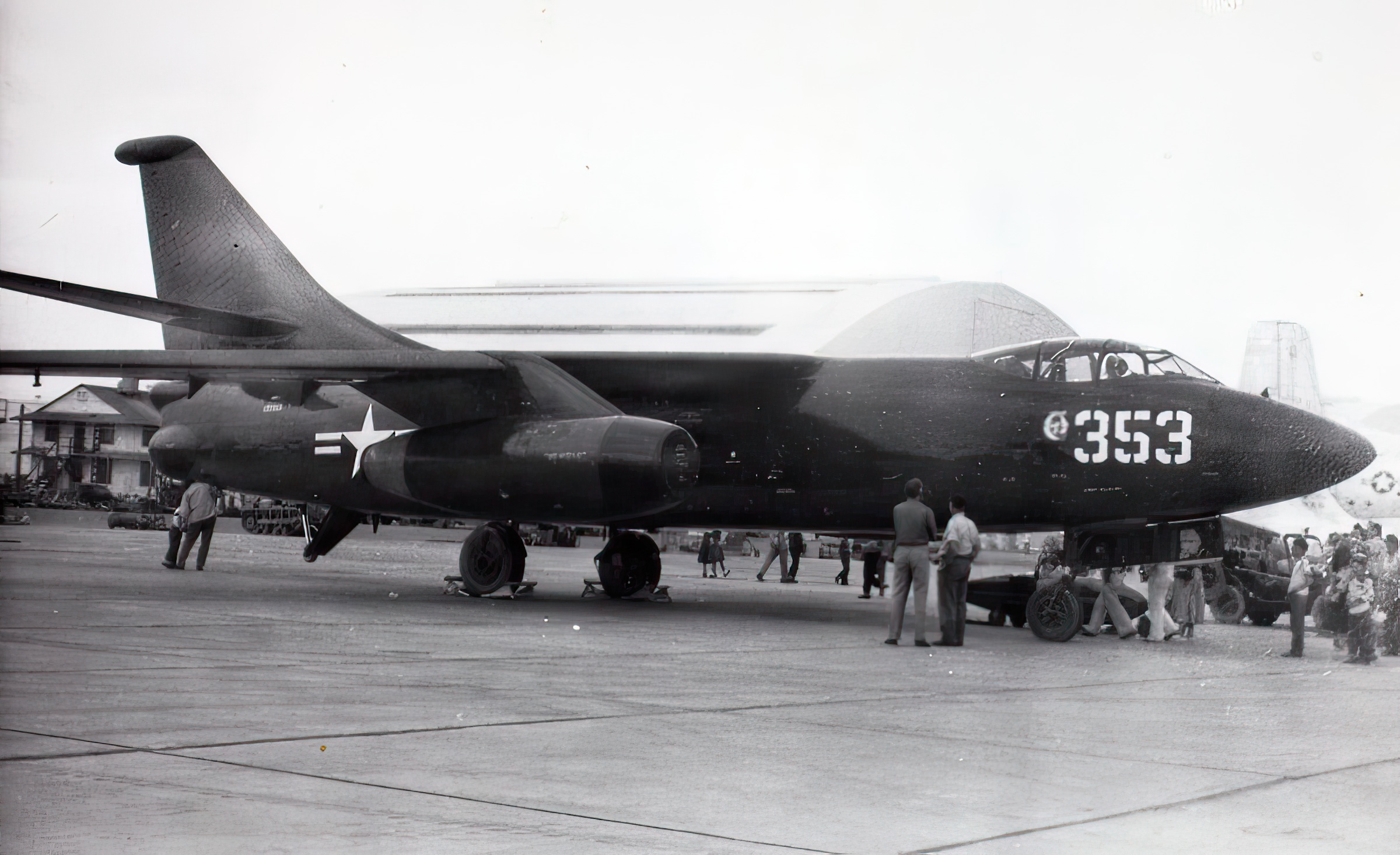 The first production Douglas A3D-1 Skywarrior