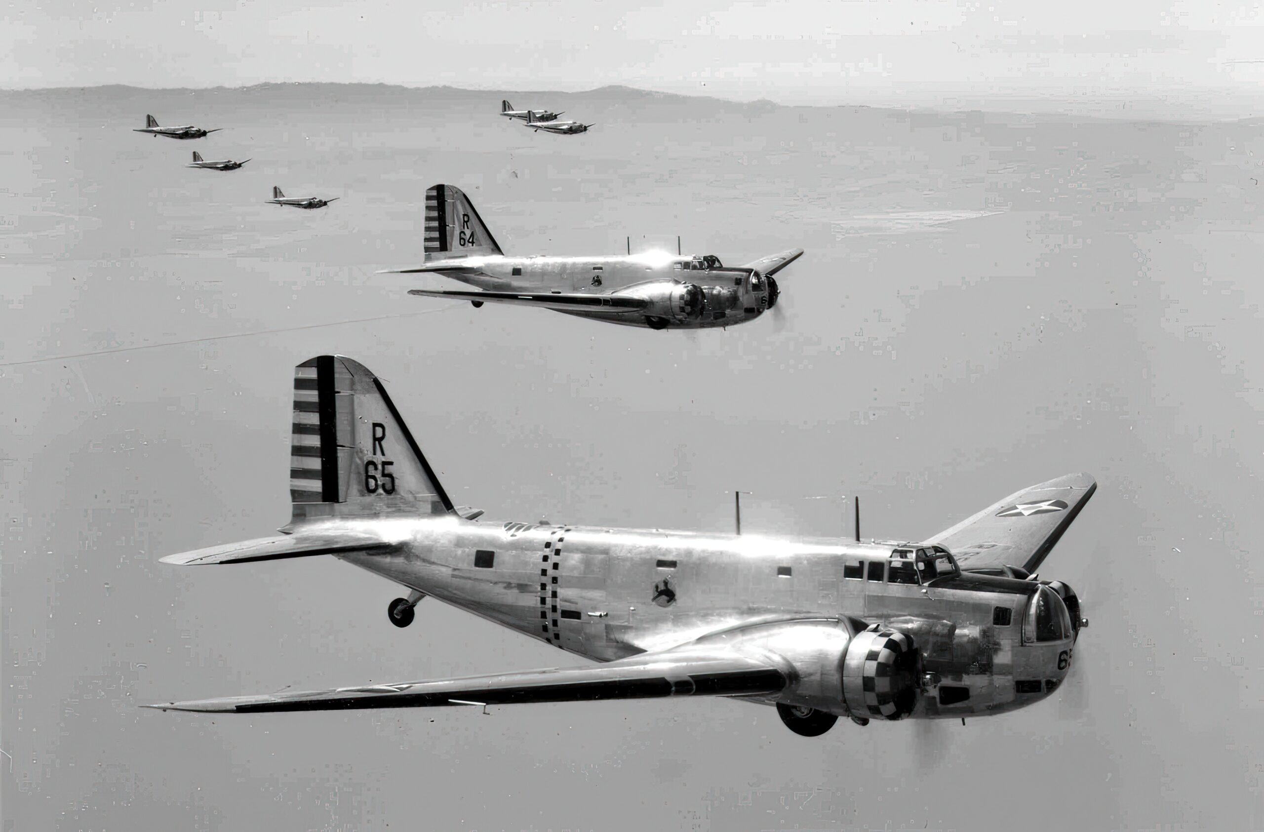 Douglas B-18 of the 88th Reconnaissance Squadron (U.S. Air Force photo)