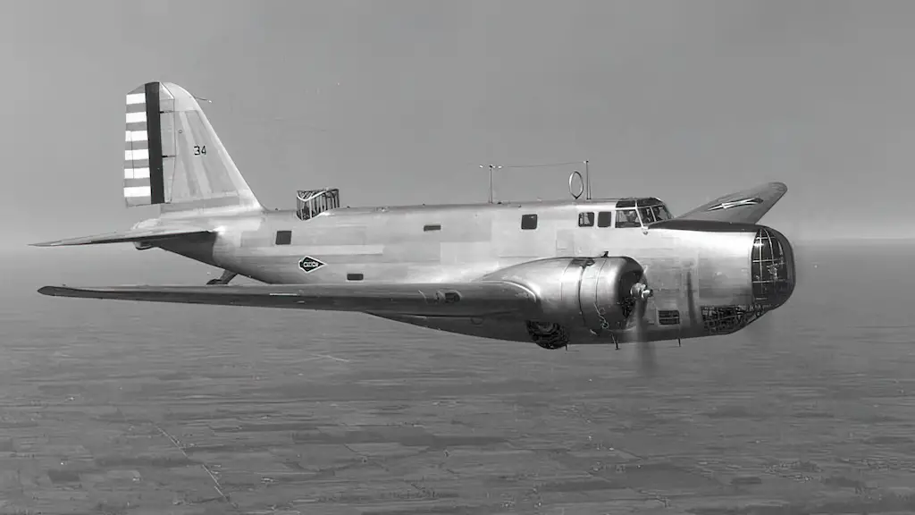 Douglas B-18 No. 34 assigned to Wright Field, Ohio. (U.S. Air Force photo)