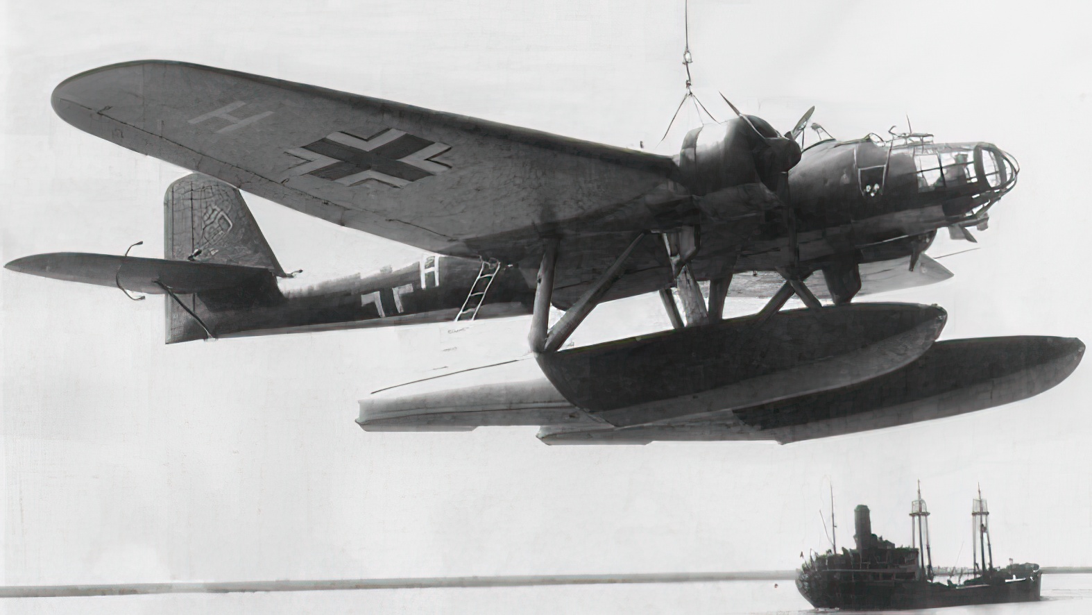 German Heinkel He 115B seaplane 1940