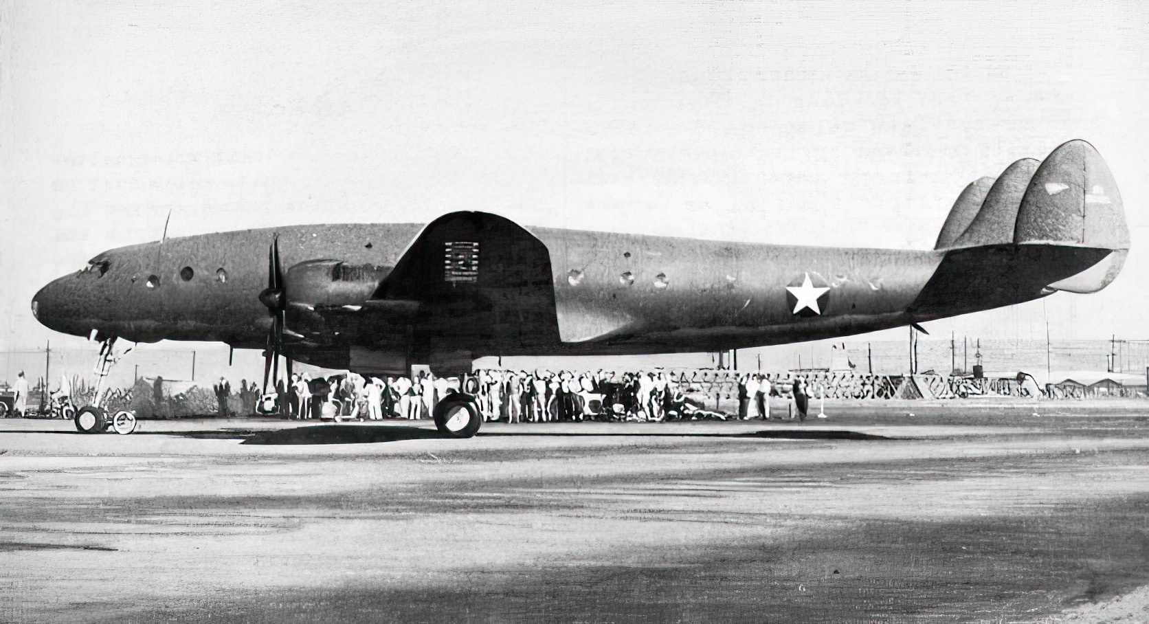 prototype of the Lockheed L.049 Constellation (c/n 1961) on January 9 1943