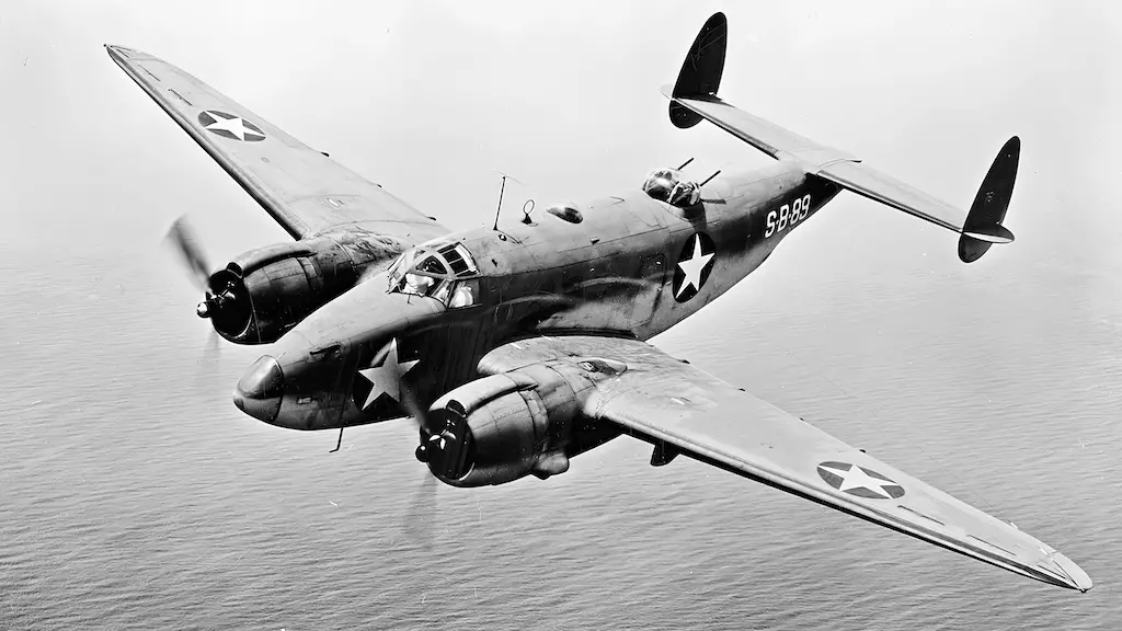 U.S. Navy Lockheed PV-1 Ventura patrol bomber