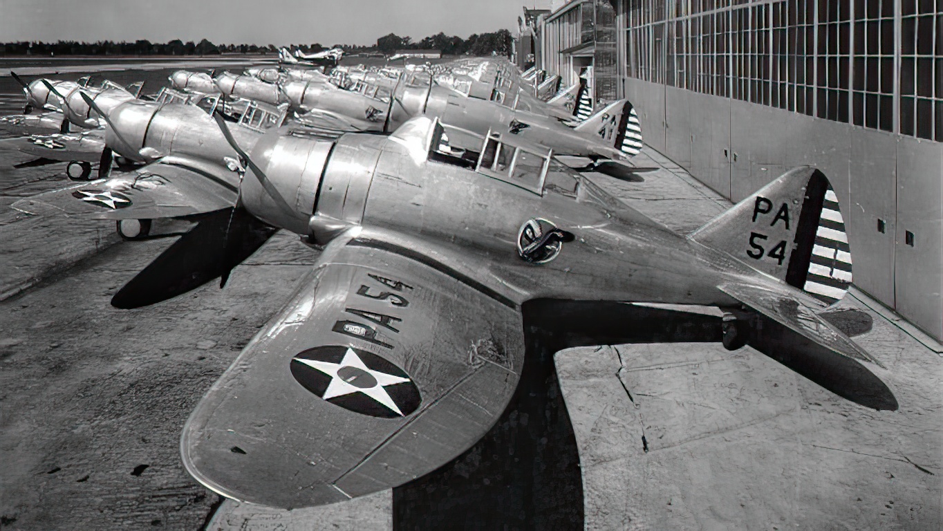 P-35s of the 27th Fighter Squadron, 1938