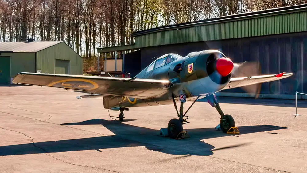 J 22 22185 during engine run at Ängelholm in April 2009