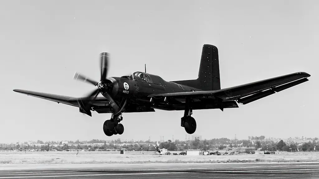 U.S. Navy Douglas XTB2D-1 Skypirate prototype