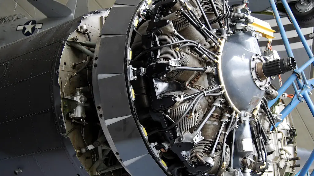 B-17 Engine close up