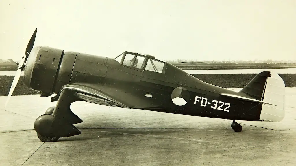 Fokker D.XXI. Prototype