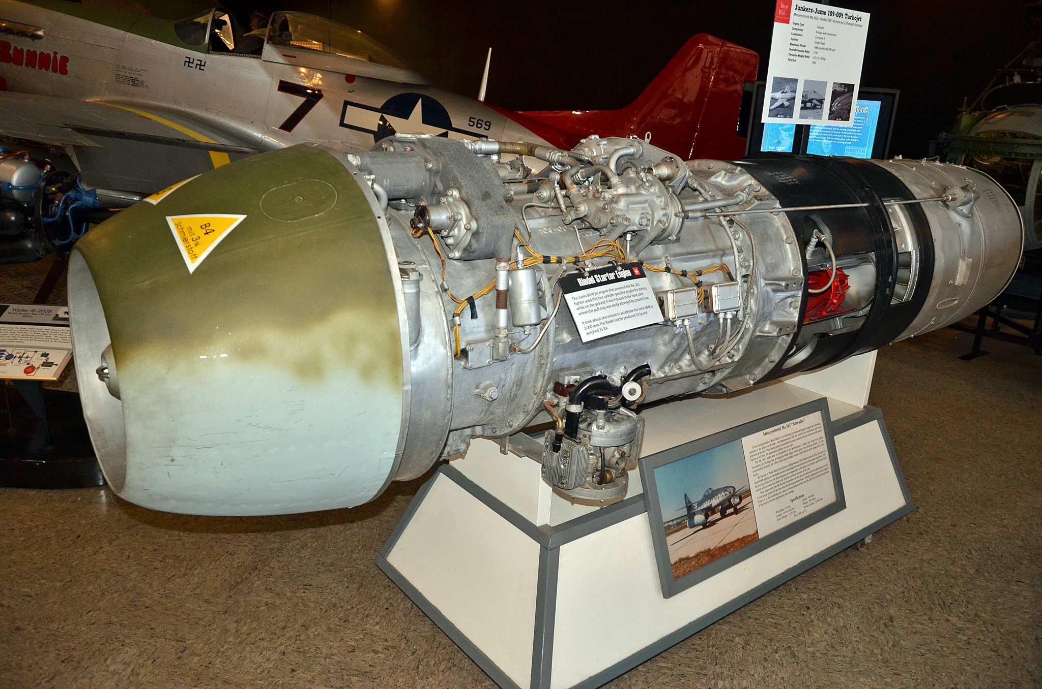 Junkers-Jumo 109-004 Turbojet - San Diego Air & Space Museum