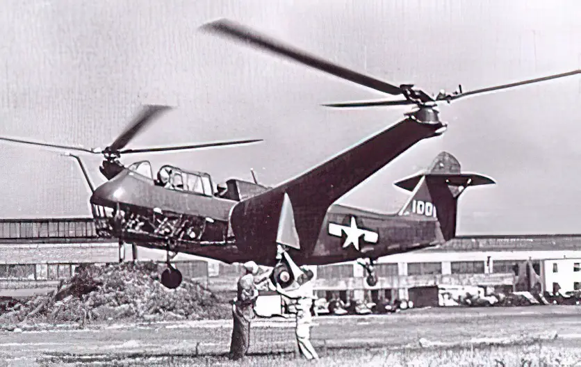 Platt-LePage XR-1 Serial No. 41-001, the U.S. Army Air Corps' first helicopter