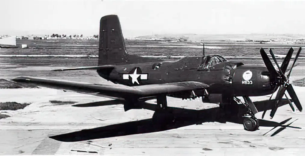 The prototype Douglas XTB2D-1 Skypirate ca. 1945