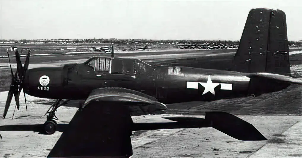 The prototype Douglas XTB2D-1 Skypirate ca. 1945