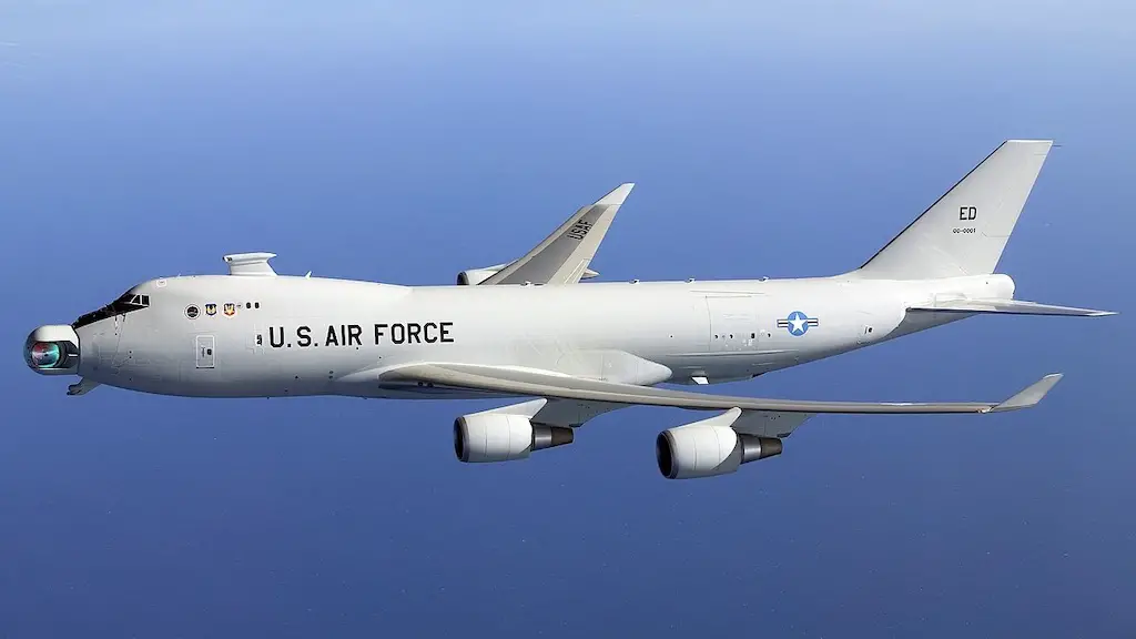 YAL-1A Airborne Laser in flight