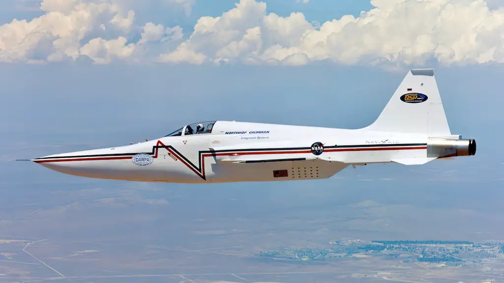 U.S. Navy F-5E Shaped Sonic Boom Demonstration (SSBD) aircraft