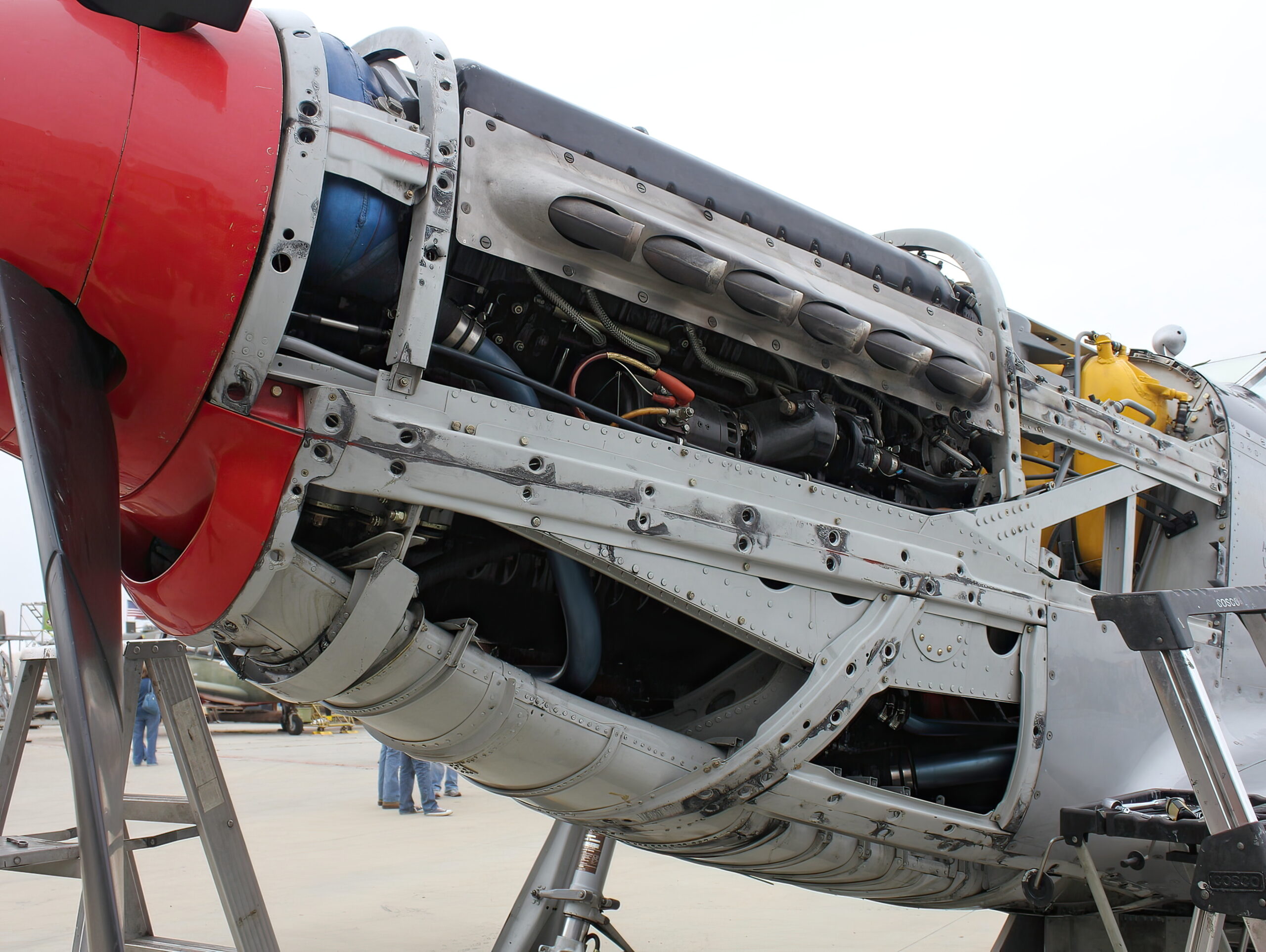 P-51 with Rolls-Royce Packard Merlin engine