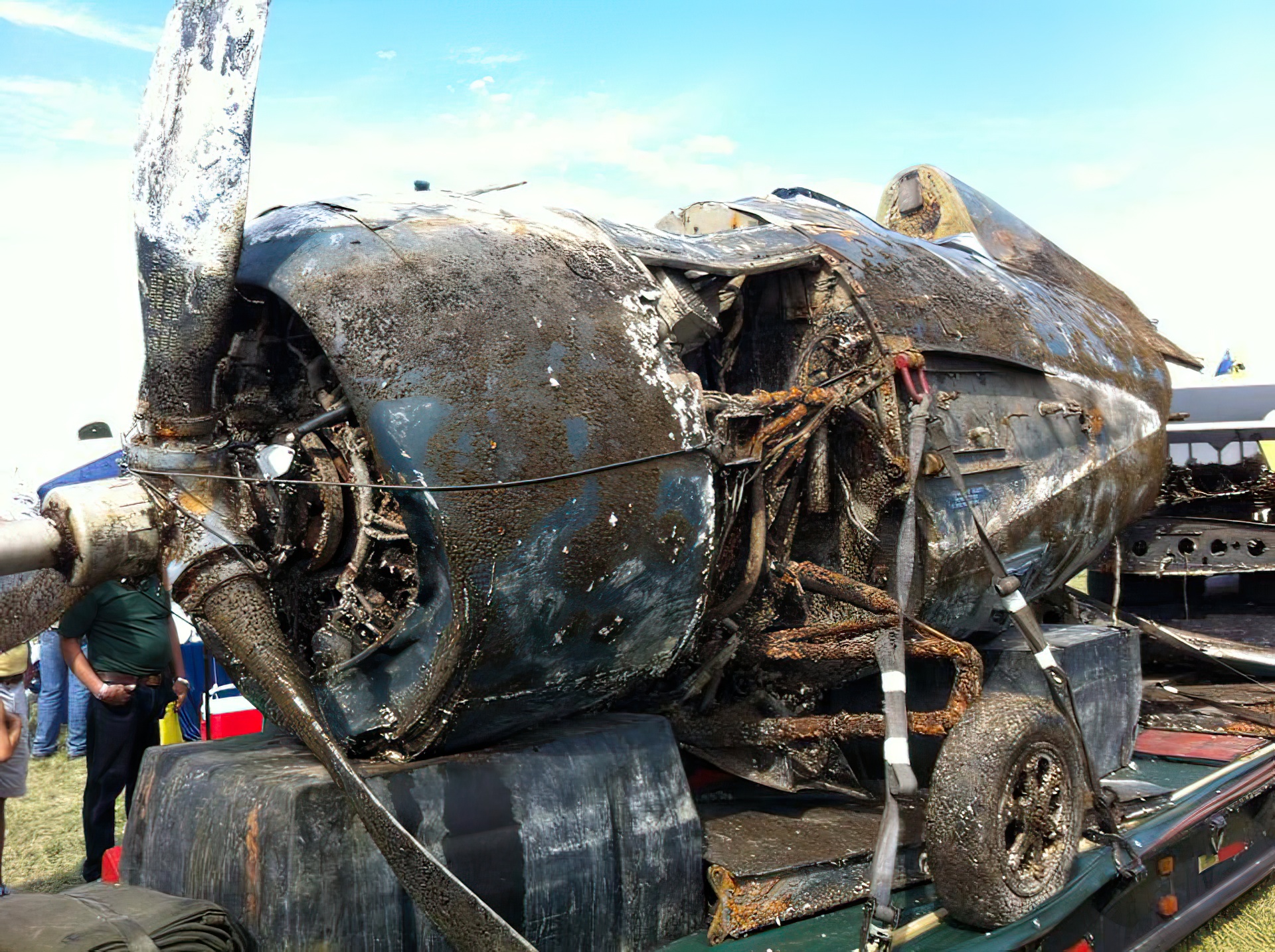 The Grumman Wildcat Retrieved From Lake Michigan