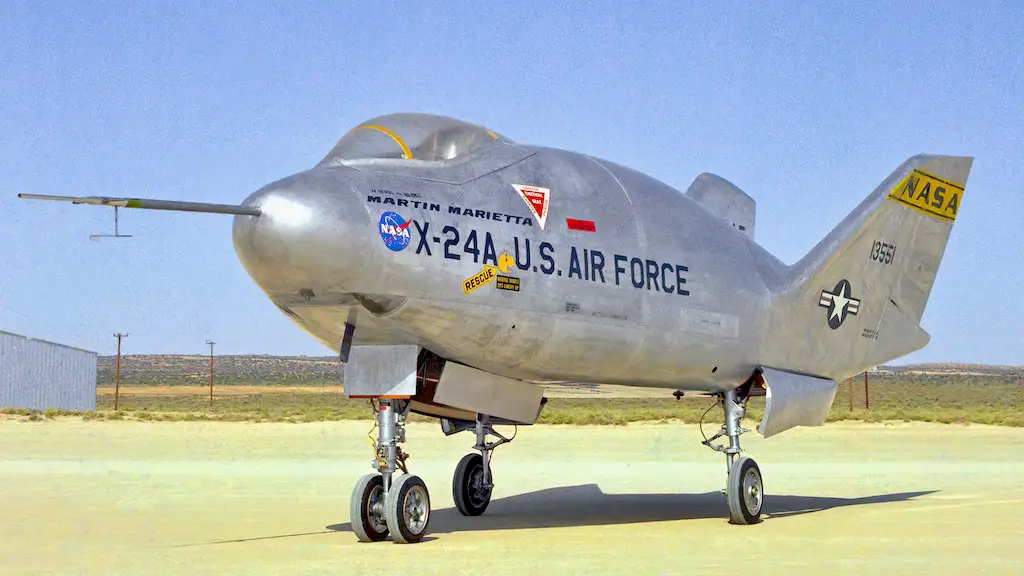X-24A lifting body research vehicle