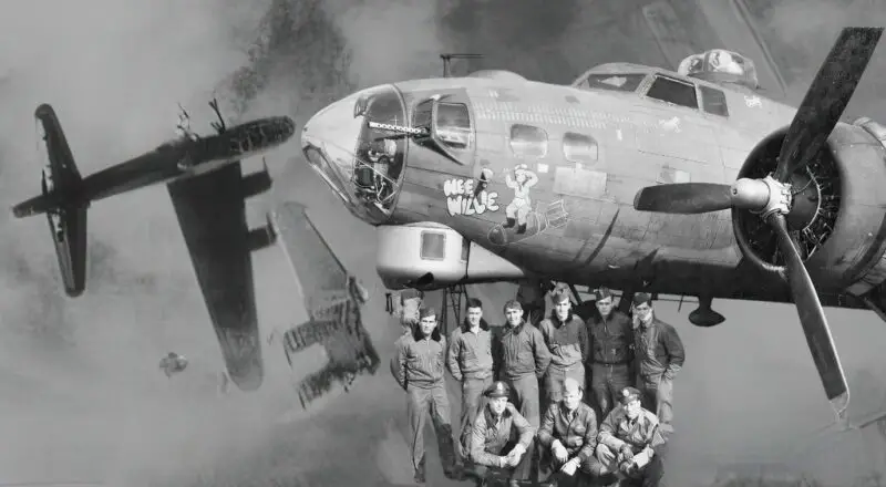 B-17G 'Wee Willie' crew