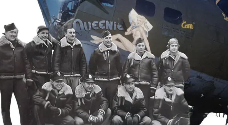 B-17 Queenie crew