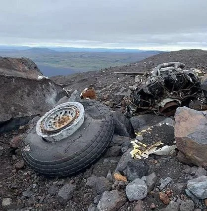 The B-17 Wreck is fast becoming a tourist destination. Image Credit- Guðmundur Gunnarsson