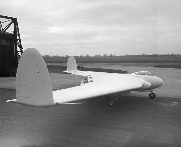 Armstrong Whitworth AW.52 on ground, Baginton December 16 1946